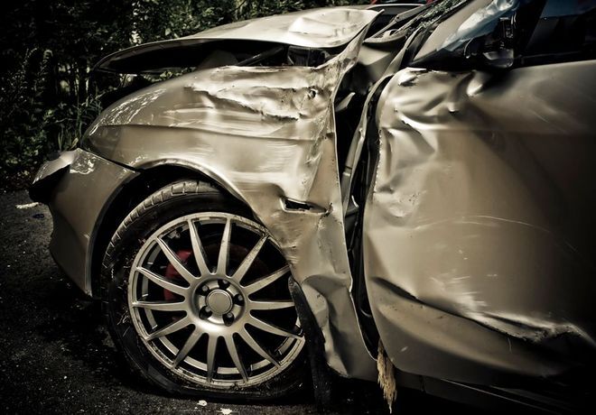 New York City car accident lawyer - Crashed car